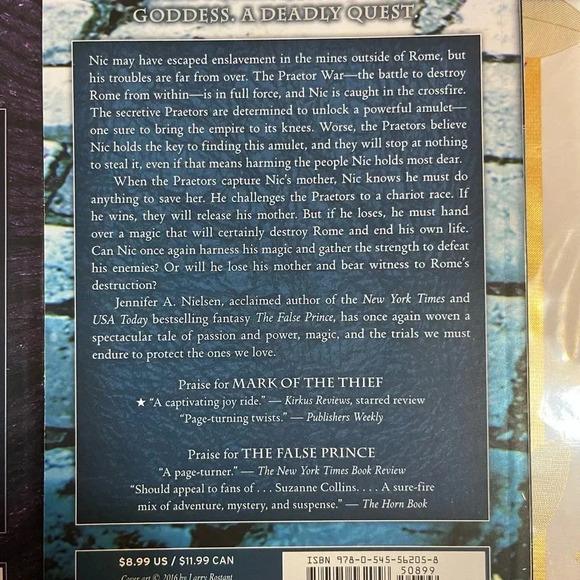 Lot/set of 5 JENNIFER A. NIELSEN books - Picture 7 of 7